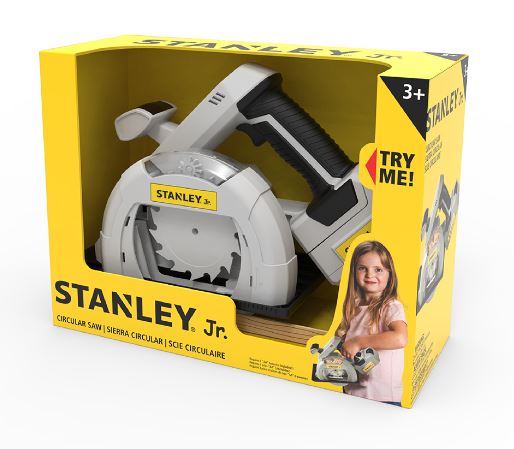 Stanley Jr. Battery Operated Toy Small Blade Chainsaw