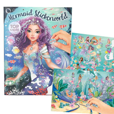 TOP MODEL MERMAID STICKERWORLD - Toyworld Frankston