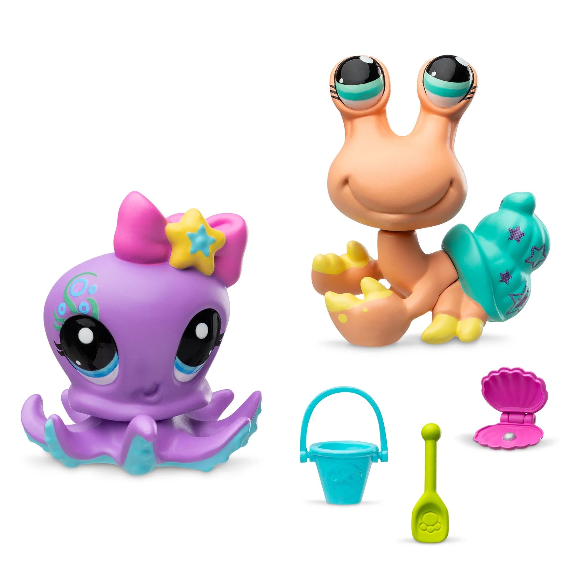 LITTLEST PET SHOP SERIES 3 - 2  FIGURE PACK #154 & #155 TREASURE HUNT - Toyworld Frankston