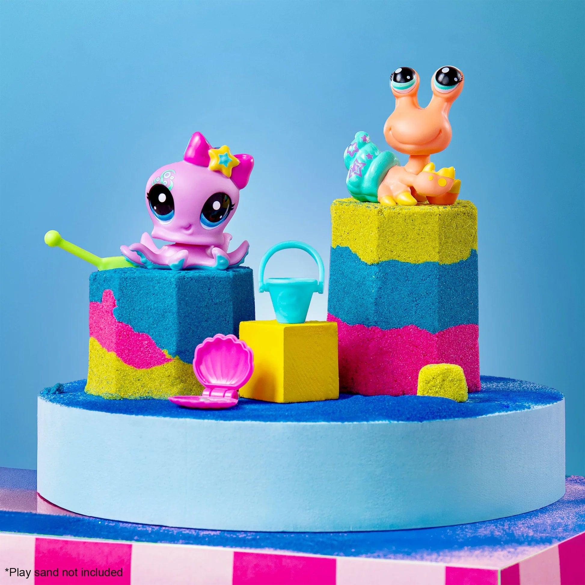 LITTLEST PET SHOP SERIES 3 - 2  FIGURE PACK #154 & #155 TREASURE HUNT - Toyworld Frankston