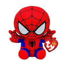 TY BEANIE BABIES - MARVEL - SPIDERMAN REGULAR - Toyworld Frankston