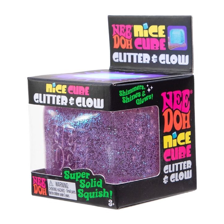 NEE DOH -  NICE CUBE GLITTER AND GLOW