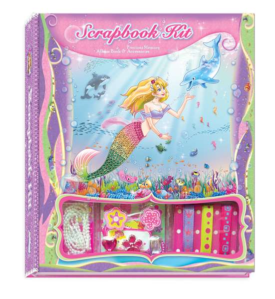 MERMAID SCRAPBOOK KIT - Toyworld Frankston