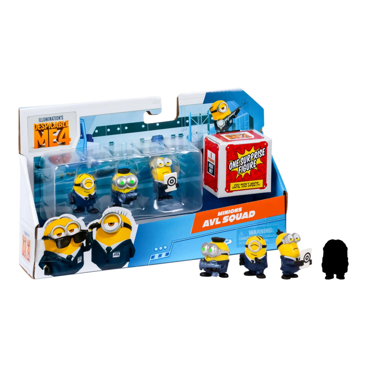 DESPICABLE ME 4  - MINIONS AVL SQUAD - Toyworld Frankston