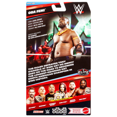 WWE ELITE COLLECTION SERIES 121 - OBA FEMI - Toyworld Frankston