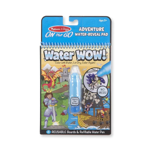 MELISSA AND DOUG WATER WOW - ADVENTURE WATER REVEAL PAD - Toyworld Frankston