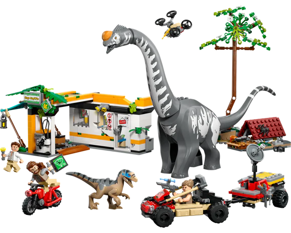 LEGO 76973 JURASSIC WORLD - RAPTOR AND TITANOSAURUS TRACKING MISSION - Toyworld Frankston