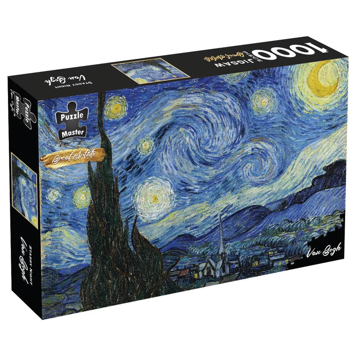 PUZZLE MASTER STARRY NIGHT VAN GOGH 1000 PIECE