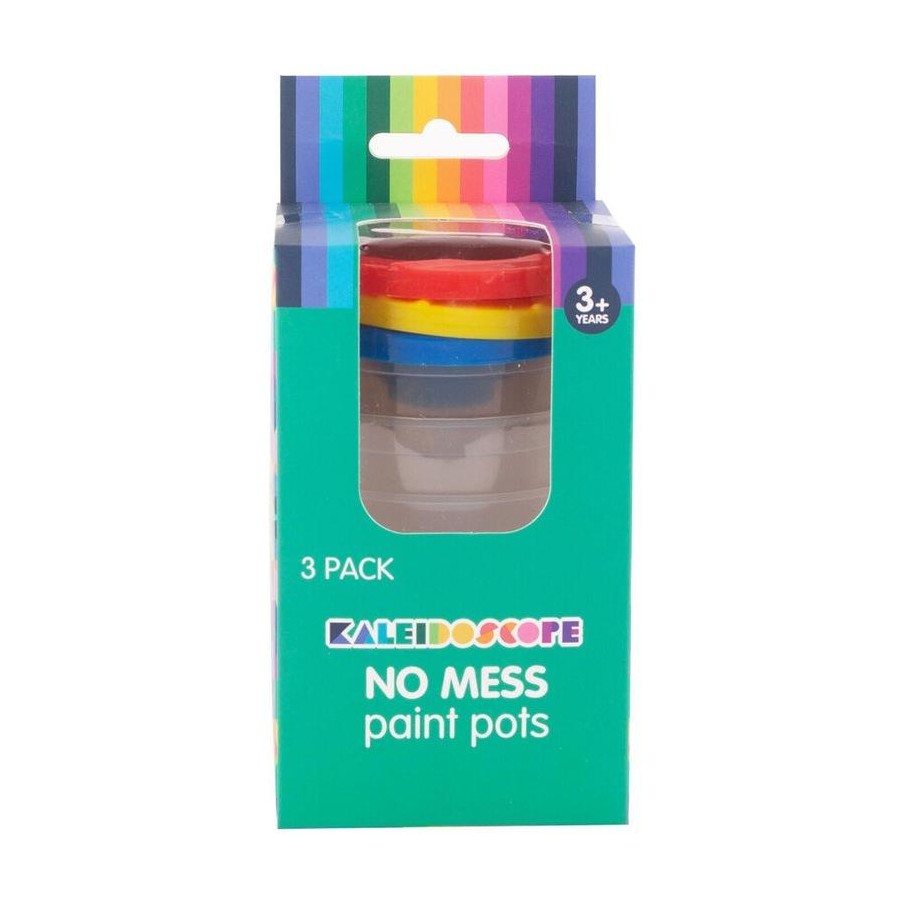 KALEIDOSCOPE NO MESS PAINT POTS 3 PACK - Toyworld Frankston