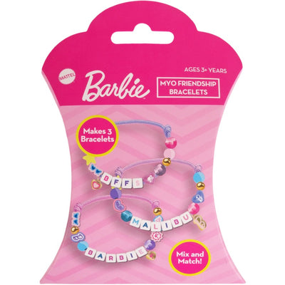BARBIE - MAKE YOUR OWN BRACLETS 3 PACK - Toyworld Frankston