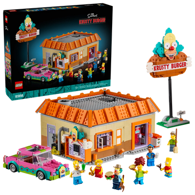 LEGO 10352 THE SIMPSONS KRUSTY BURGER V29 - Toyworld Frankston