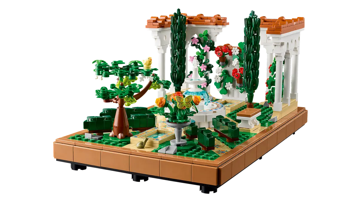 LEGO ICONS 10359 FOUNTAIN GARDEN