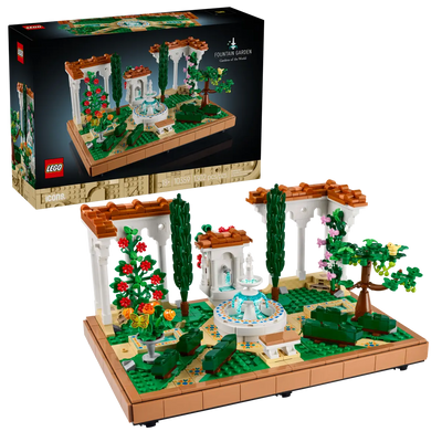 LEGO ICONS 10359 FOUNTAIN GARDEN