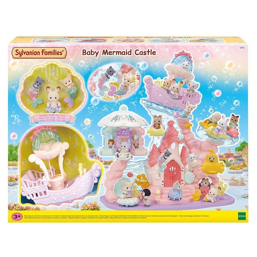 SYLVANIAN FAMILIES - BABY MERMAID CASTLE - Toyworld Frankston