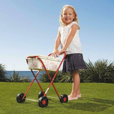 ORBIT - METAL CLOTHES TROLLEY & BASKET - Toyworld Frankston