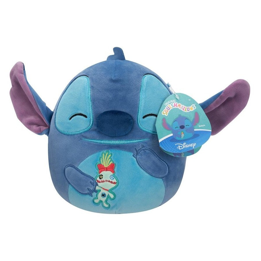 SQUISHMALLOWS 10 INCH - DISNEY STITCH WITH SCRUMP - Toyworld Frankston