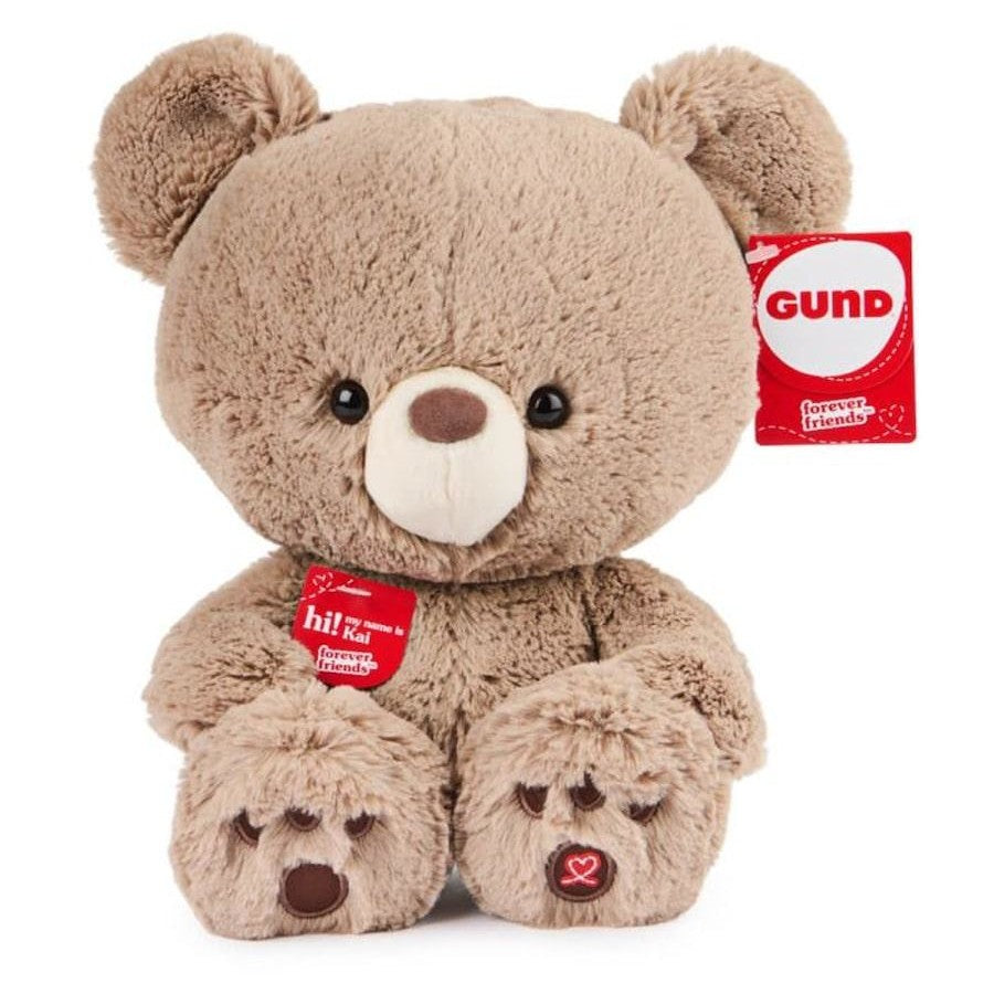 GUND FOREVER FRIENDS - KAI TAUPE 30CM - Toyworld Frankston