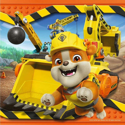 RAVENSBURG RUBBLE AND CREW WORK VEHICLES 3X49 PIECE PUZZLE