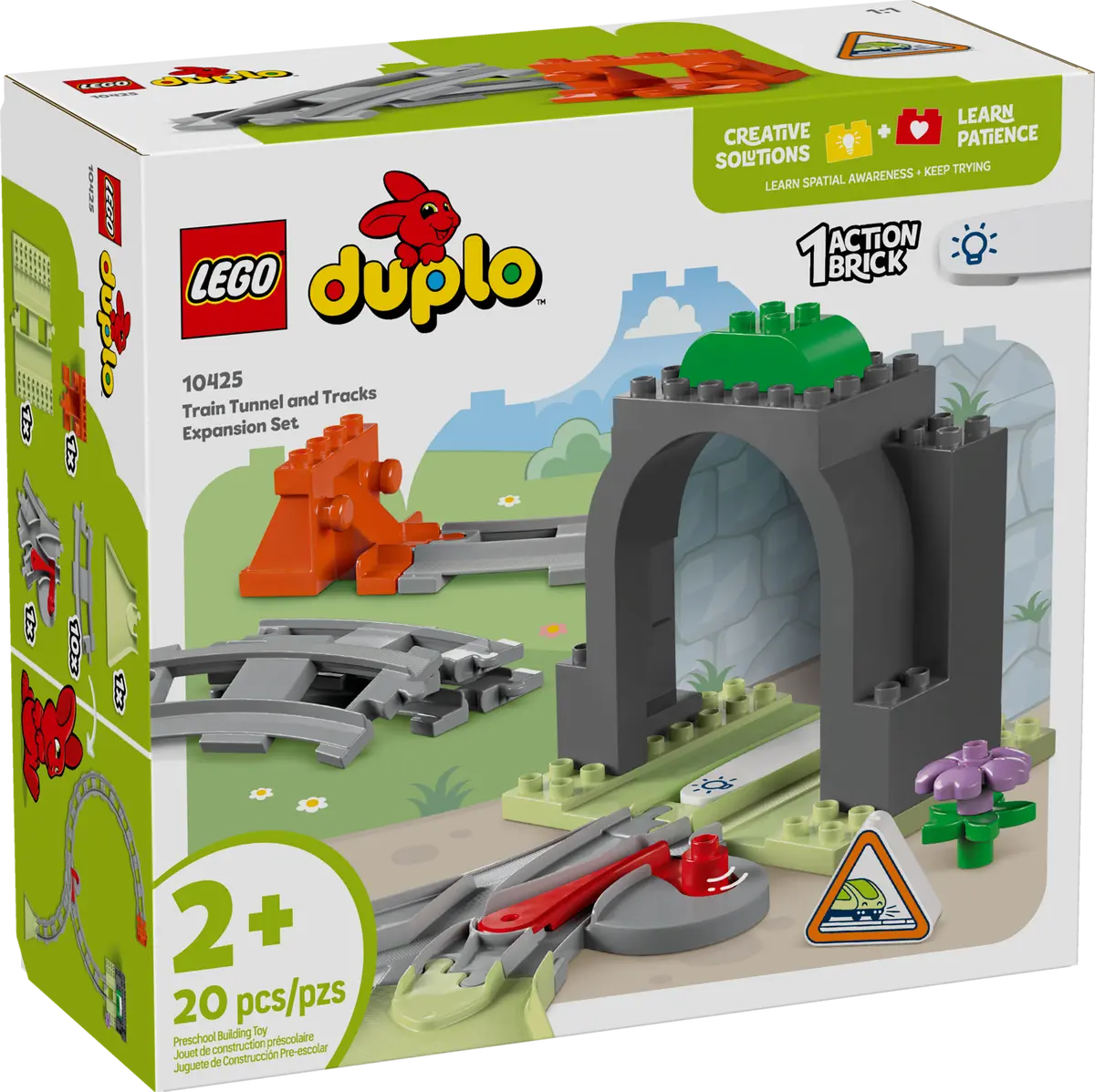 LEGO DUPLO 10425 TRAIN TUNNEL AND TRACKS EXPANSION SET