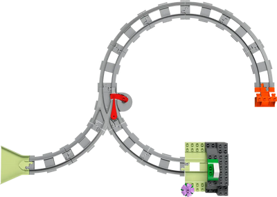 LEGO DUPLO 10425 TRAIN TUNNEL AND TRACKS EXPANSION SET