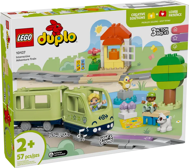 LEGO DUPLO 10427 INTERACTIVE ADVENTURE TRAIN - Toyworld Frankston