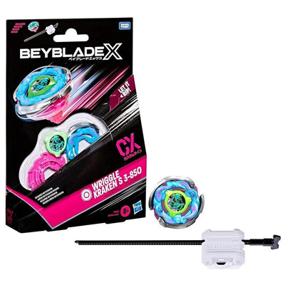BEYBLADE X STARTER PACK - WRIGGLE KRAKEN S 3-850