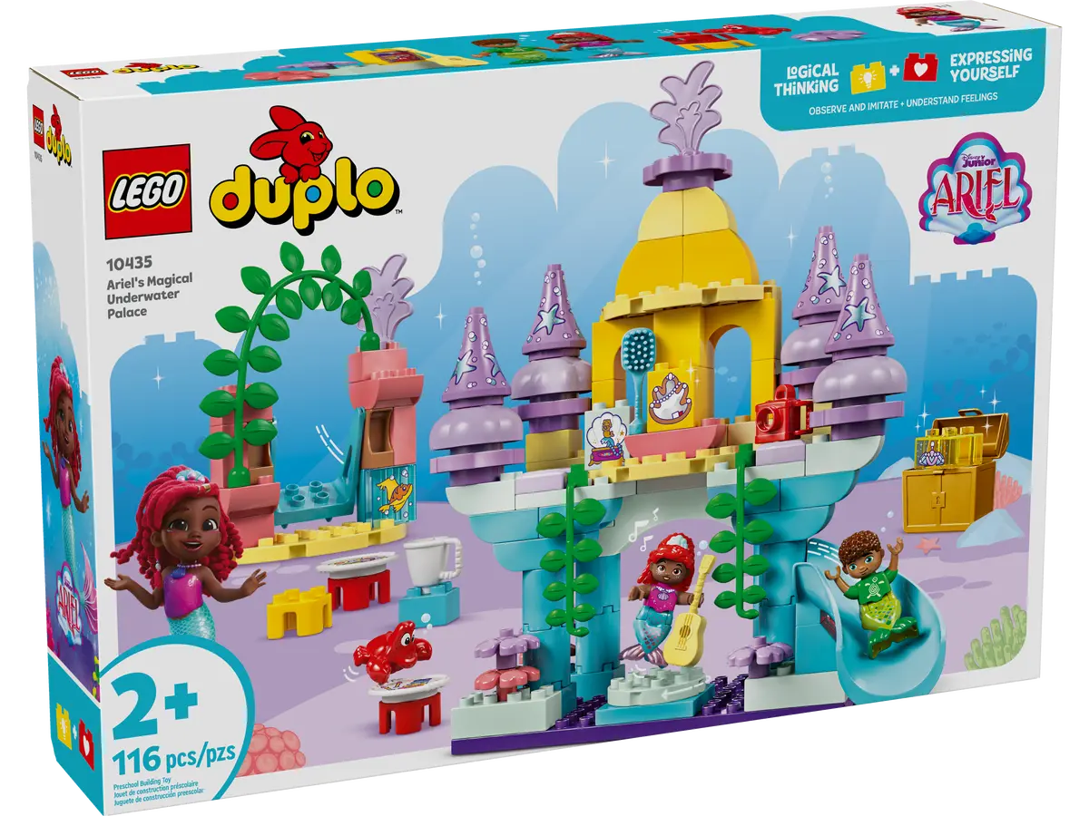 LEGO 10435 - ARIELS MAGICAL UNDERWATER PALACE - Toyworld Frankston