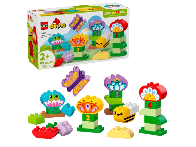LEGO DUPLO10444 CREATIVE GARDEN AND FLOWERS - Toyworld Frankston