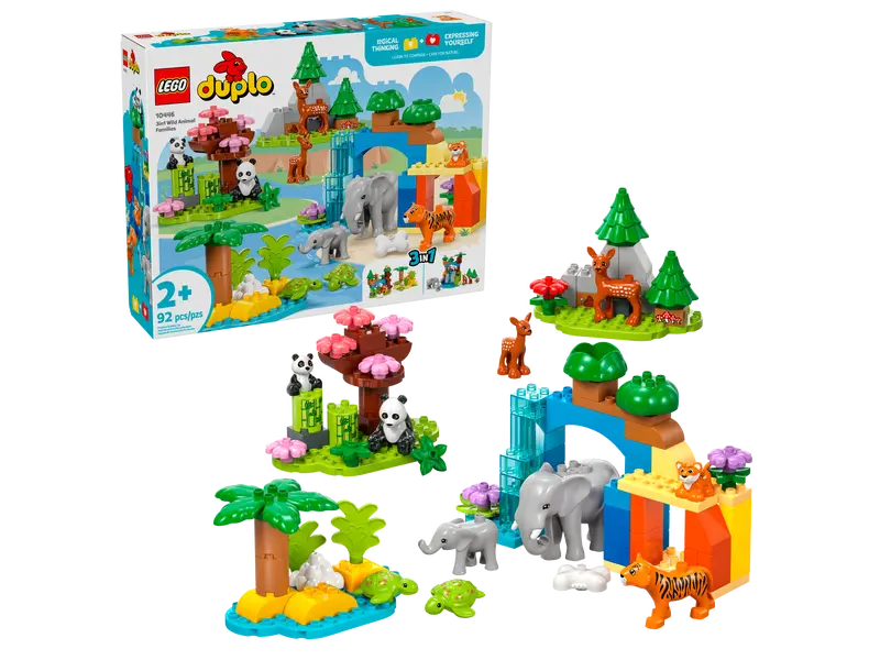 LEGO DUPLO 10446 WILD ANIMAL FAMILIES 3 IN 1