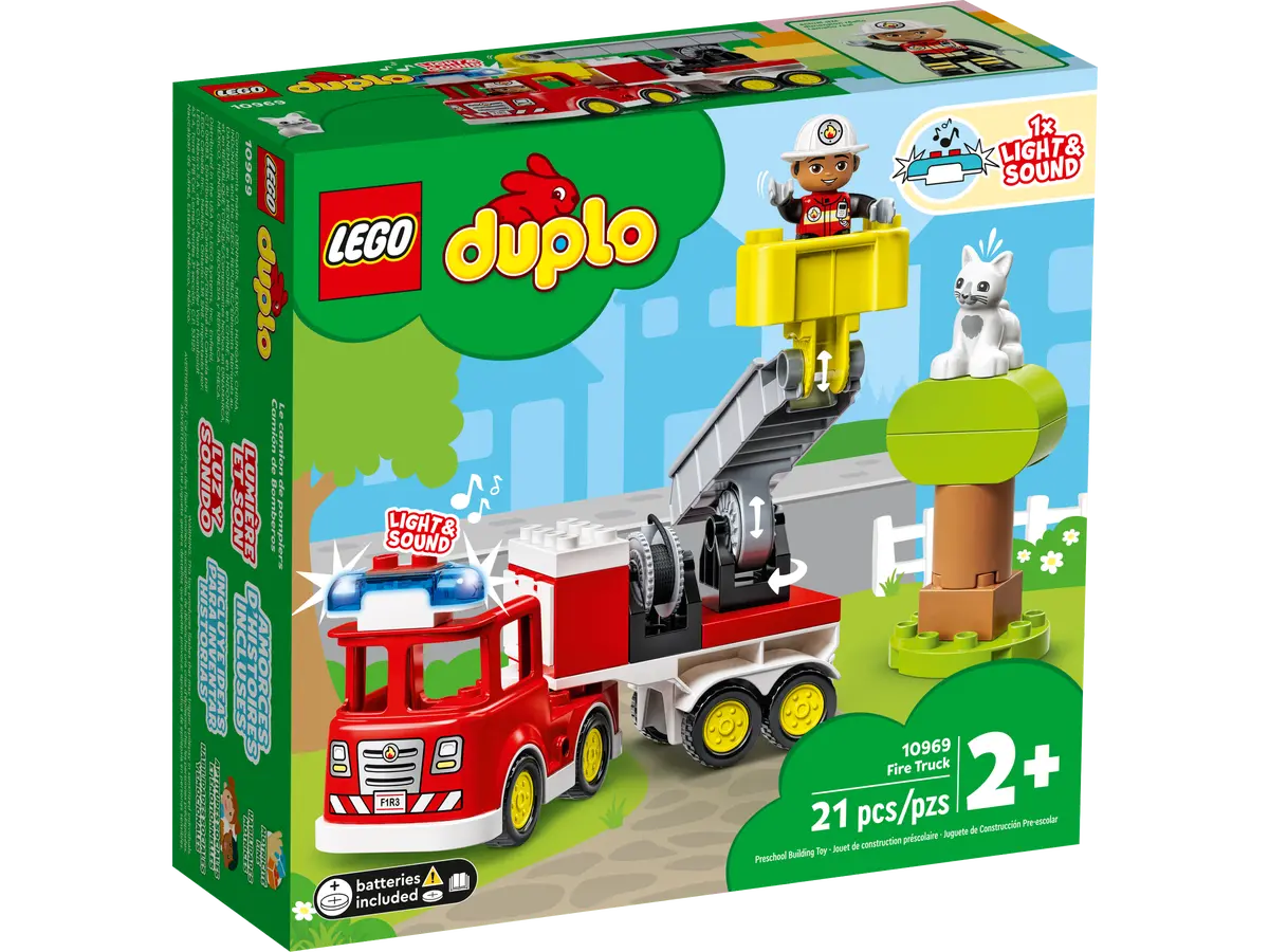 LEGO 10969 DUPLO FIRE TRUCK - Toyworld Frankston
