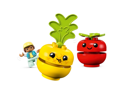 LEGO DUPLO 10982 FRUIT AND VEGETABLE TRACTOR - Toyworld Frankston