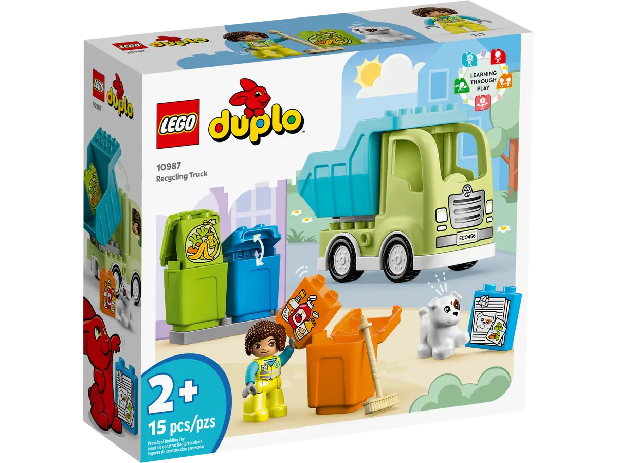 LEGO 10987 DUPLO - RECYCLING TRUCK - Toyworld Frankston
