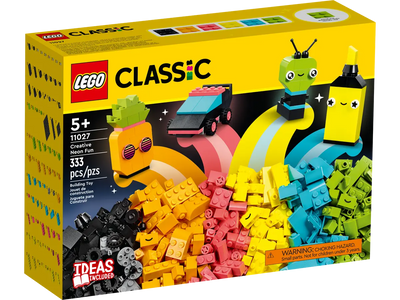 LEGO CLASSIC 11027 CREATIVE NEON FUN - Toyworld Frankston