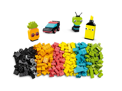 LEGO CLASSIC 11027 CREATIVE NEON FUN - Toyworld Frankston