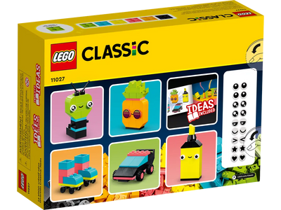 LEGO CLASSIC 11027 CREATIVE NEON FUN - Toyworld Frankston