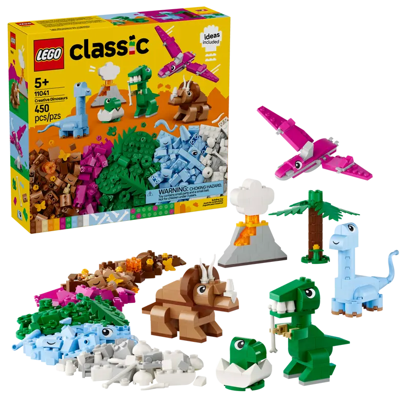 LEGO CLASSIC 11041 CREATIVE DINOSAURS