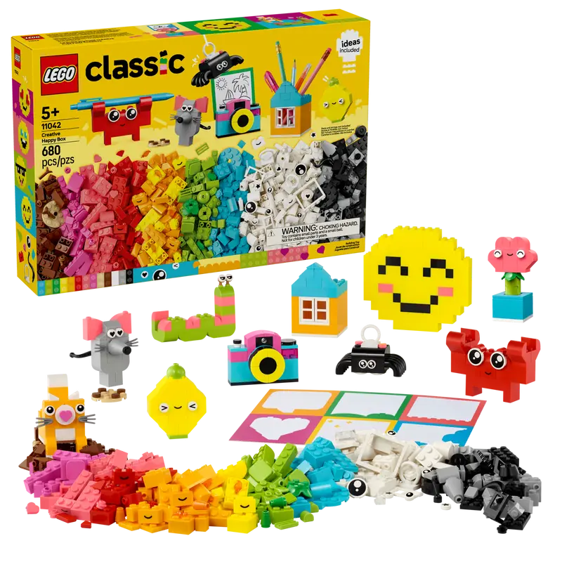 LEGO 11042 CLASSIC CREATIVE - HAPPY BOX - Toyworld Frankston