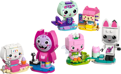 LEGO 11215 GABBY'S DOLLHOUSE - GABBY'S BRICK-BUILT CAT FRIENDS - Toyworld Frankston