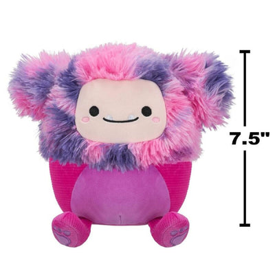 SQUISHMALLOWS 7.5 INCH PLUSH - WOXIE MAGENTA BIGFOOT - Toyworld Frankston