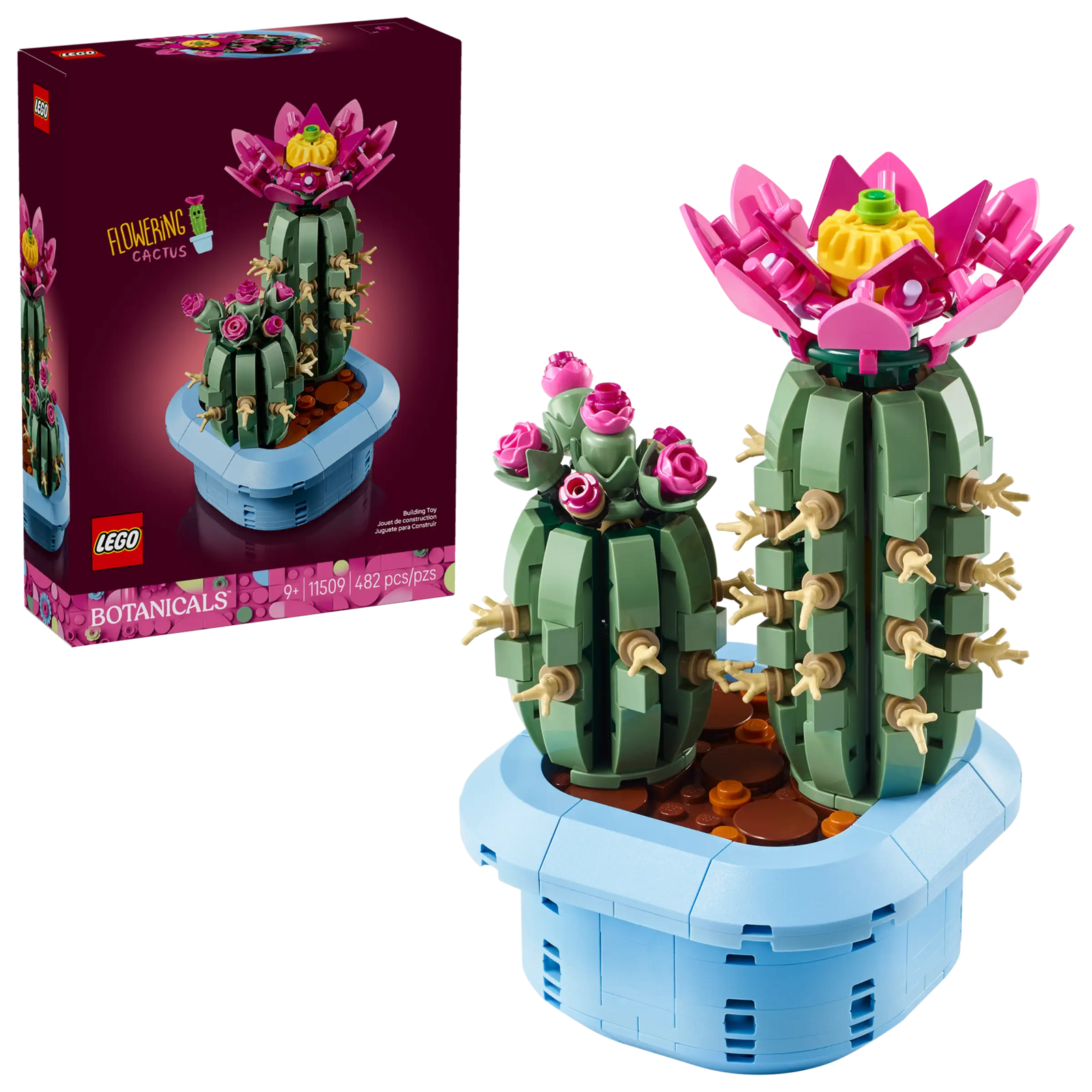 LEGO 11509 FLOWERING CACTUS V29 - Toyworld Frankston