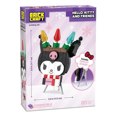 BRICK CRAFT HELLO KITTY AND FRIENDS BUILDING SET - KUROMI DECORATION