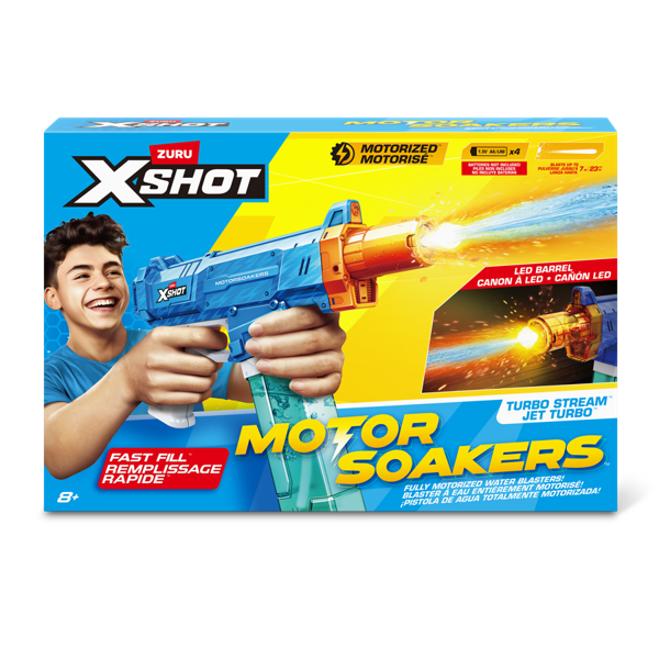 ZURU - XSHOT MOTOR SOAKERS JET TURBO - Toyworld Frankston