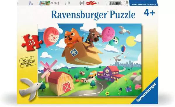 RAVENSBURGER - WERE FLYING 35 PIECE PUZZLE - Toyworld Frankston