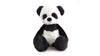 FRANKIE AND FRIENDS - PANDA PATCH PLUSH - Toyworld Frankston