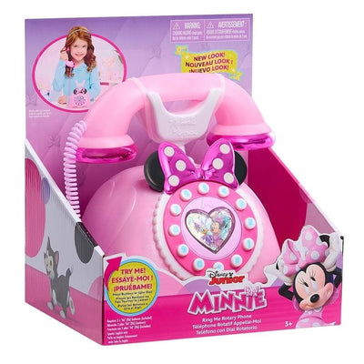 MINNIE MOUSE RING ME ROTARY PHONE - Toyworld Frankston