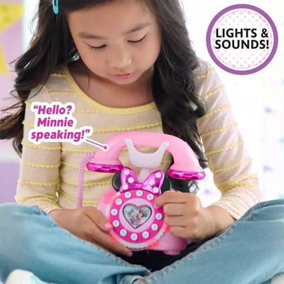MINNIE MOUSE RING ME ROTARY PHONE - Toyworld Frankston