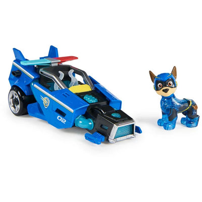 PAW PATROL - THE MIGHTY MOVIE - CHASE - MIGHTY MOVIE CRUISER - Toyworld Frankston
