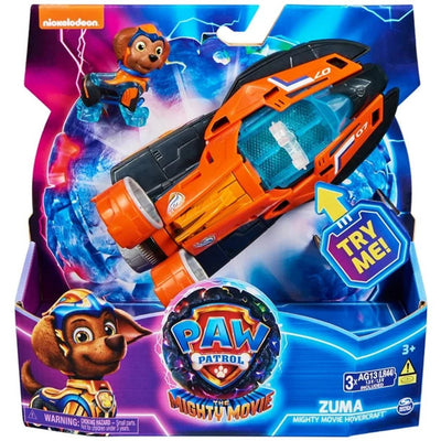 PAW PATROL - THE MIGHTY MOVIE - ZUMA  - MIGHTY MOVIE HOVERCRAFT - Toyworld Frankston