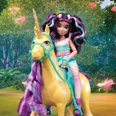 UNICORN ACADEMY UNICORN LEAF FASHION DOLL - Toyworld Frankston