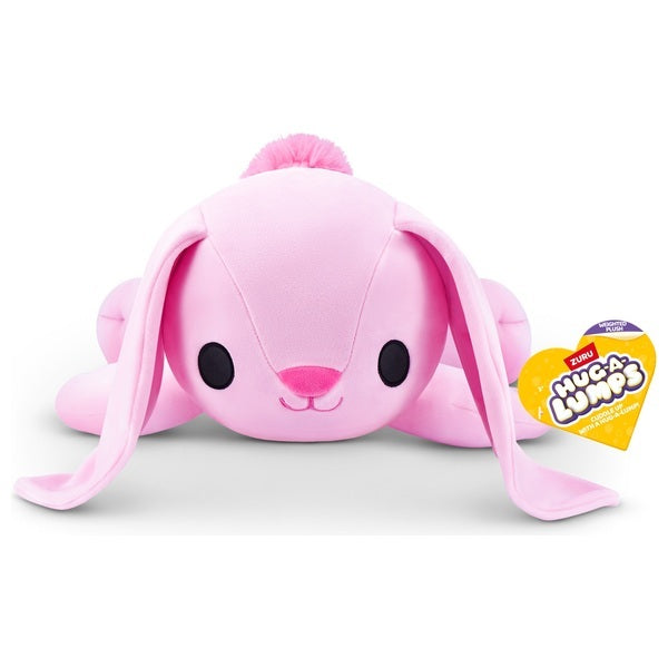 ZURU HUG-A-LUMPS WEIGHTED PLUSH  HAZEL THE BUNNY - Toyworld Frankston